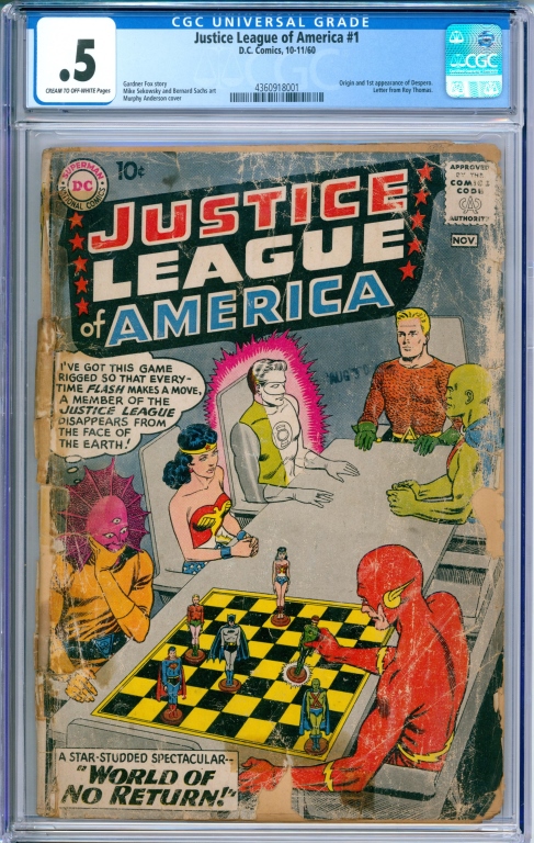 DC COMICS JUSTICE LEAGUE OF AMERICA 3cd09c