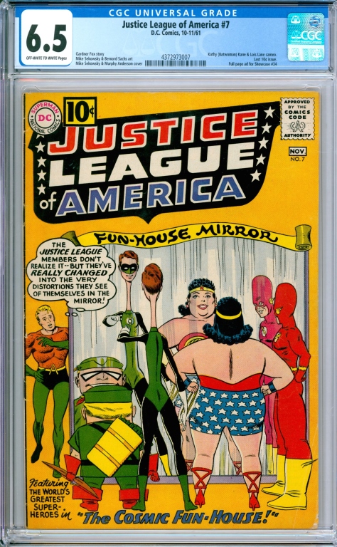 DC COMICS JUSTICE LEAGUE OF AMERICA
