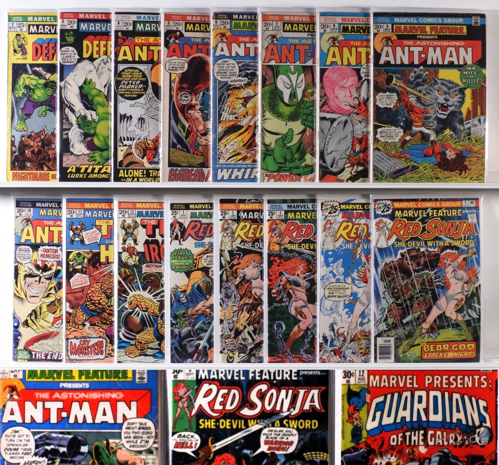 30PC MARVEL COMICS MARVEL FEATURE