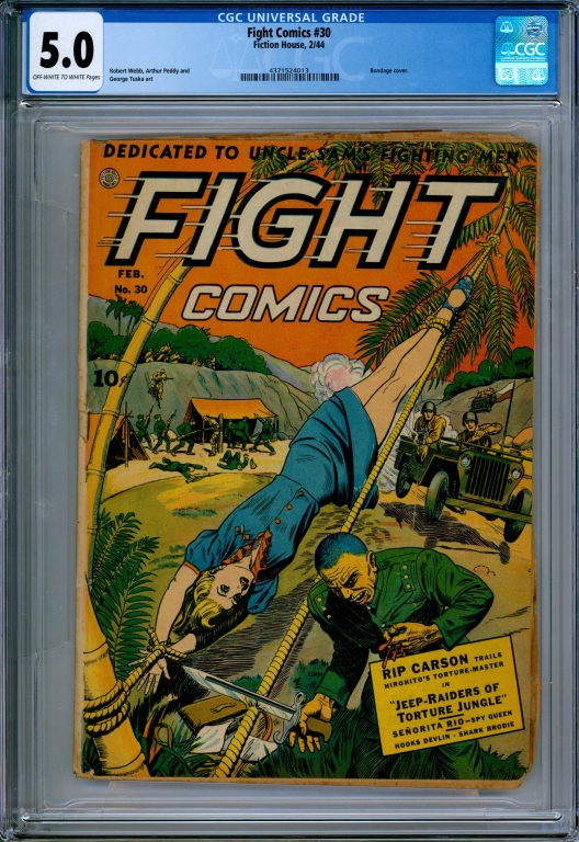 FICTION HOUSE PLANET COMICS #26 CGC