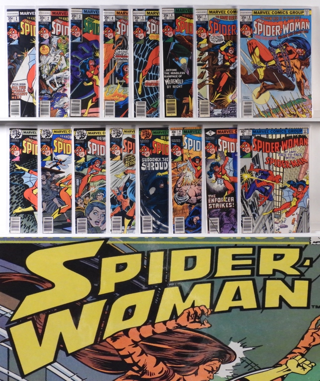 46PC MARVEL COMICS SPIDER WOMAN 3cd0e0