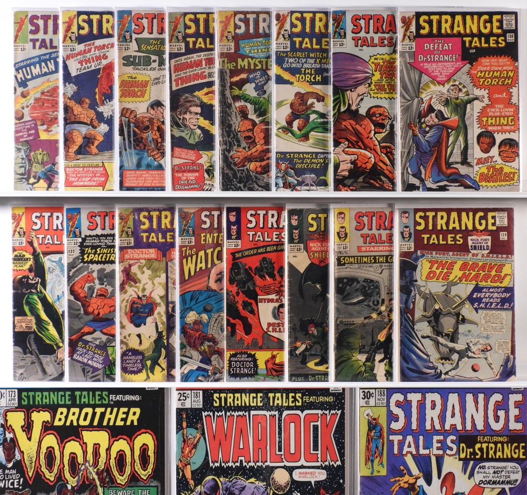 53PC MARVEL COMICS STRANGE TALES 3cd0ed