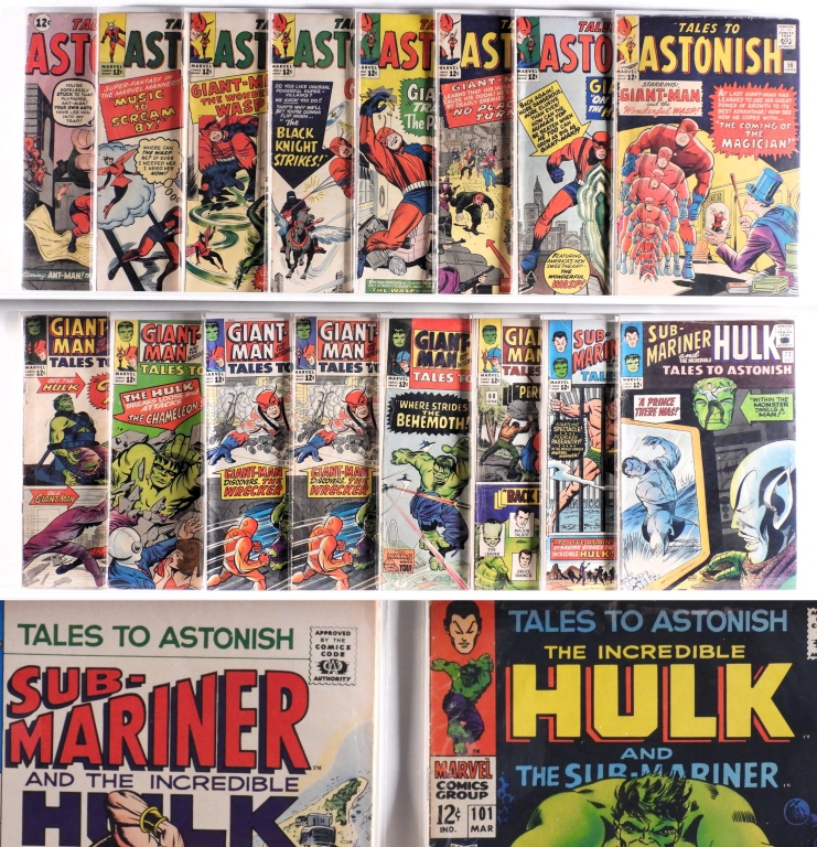 36PC MARVEL COMICS TALES TO ASTONISH 3cd0fc