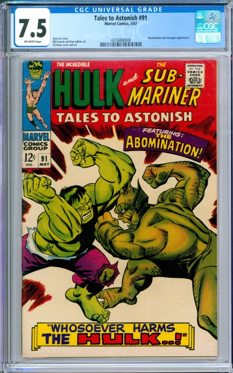 MARVEL COMICS TALES TO ASTONISH