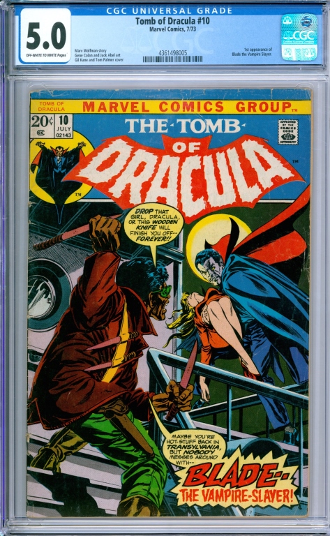 MARVEL COMICS TOMB OF DRACULA 10 3cd112