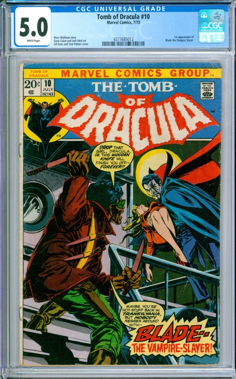 MARVEL COMICS TOMB OF DRACULA 10 3cd113