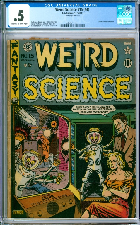 EC COMICS WEIRD SCIENCE 15 4  3cd11b