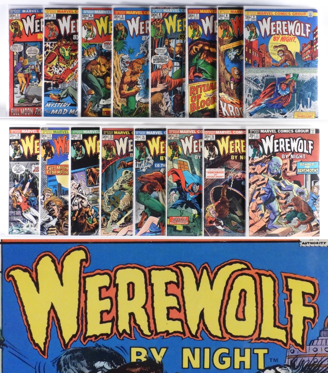 43PC MARVEL COMICS WEREWOLF BY