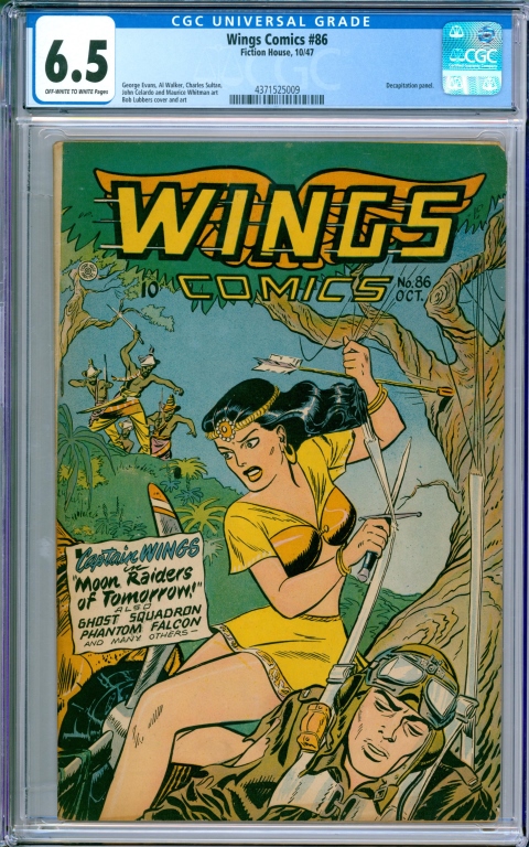 FICTION HOUSE WINGS COMICS #86