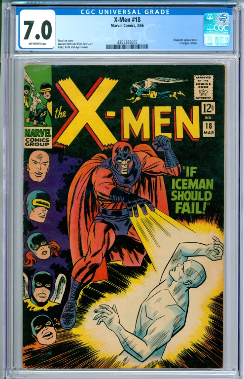 MARVEL COMICS X-MEN #18 CGC 7.0 United