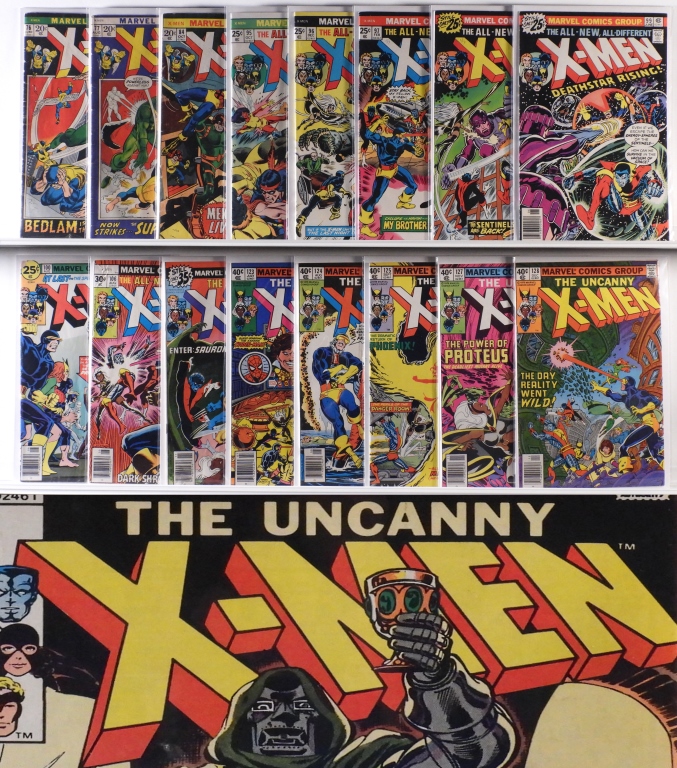 22PC MARVEL COMICS X-MEN #76-#145 GROUP