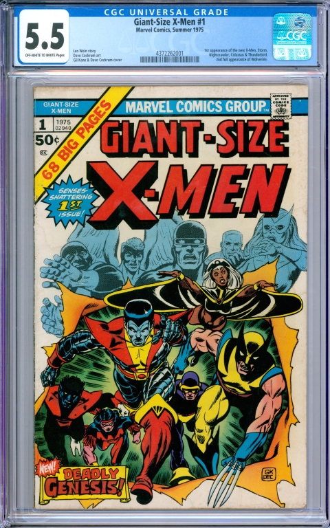 MARVEL COMICS GIANT SIZE X MEN 3cd140