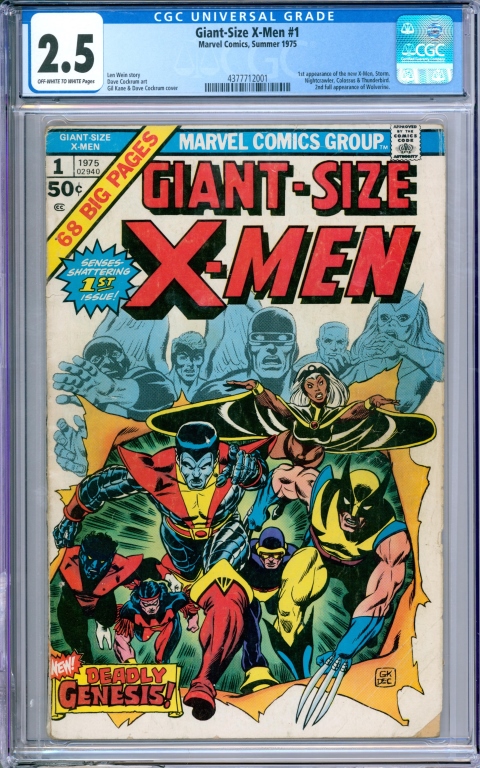 MARVEL COMICS GIANT SIZE X MEN 3cd141