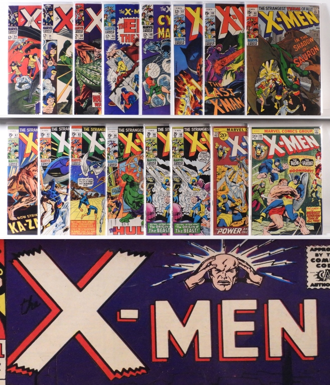 92PC MARVEL COMICS X-MEN #24-#160 GROUP