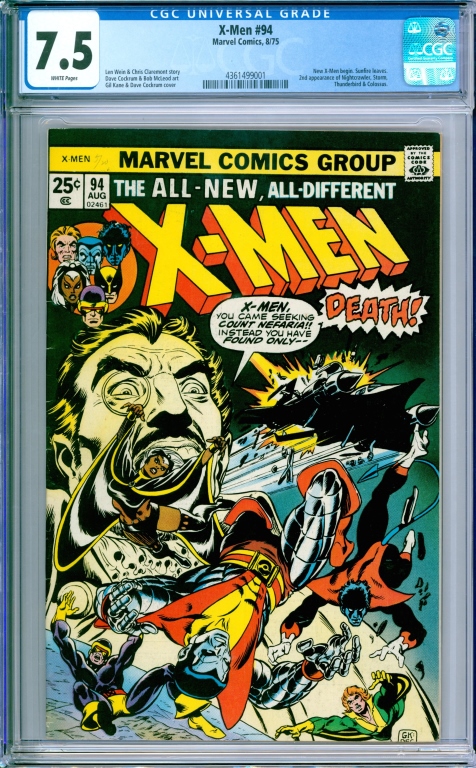 MARVEL COMICS X MEN 94 CGC 7 5 3cd142