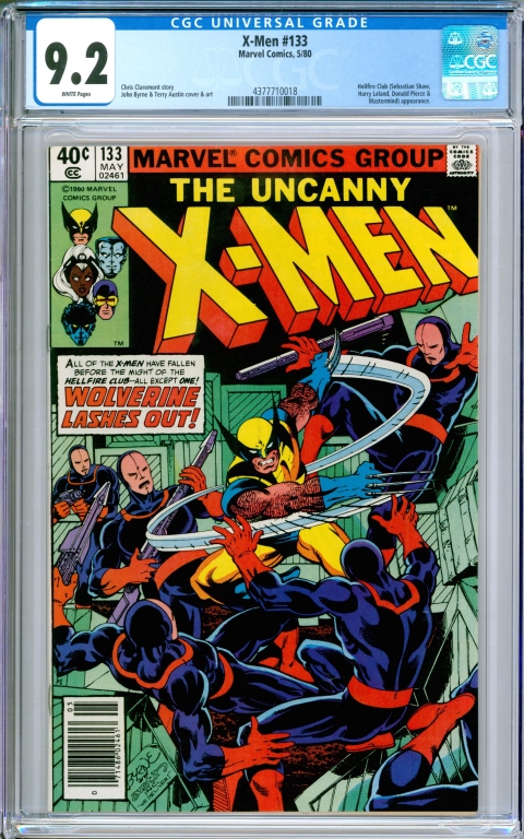 MARVEL COMICS X MEN 133 CGC 9 2 3cd14f