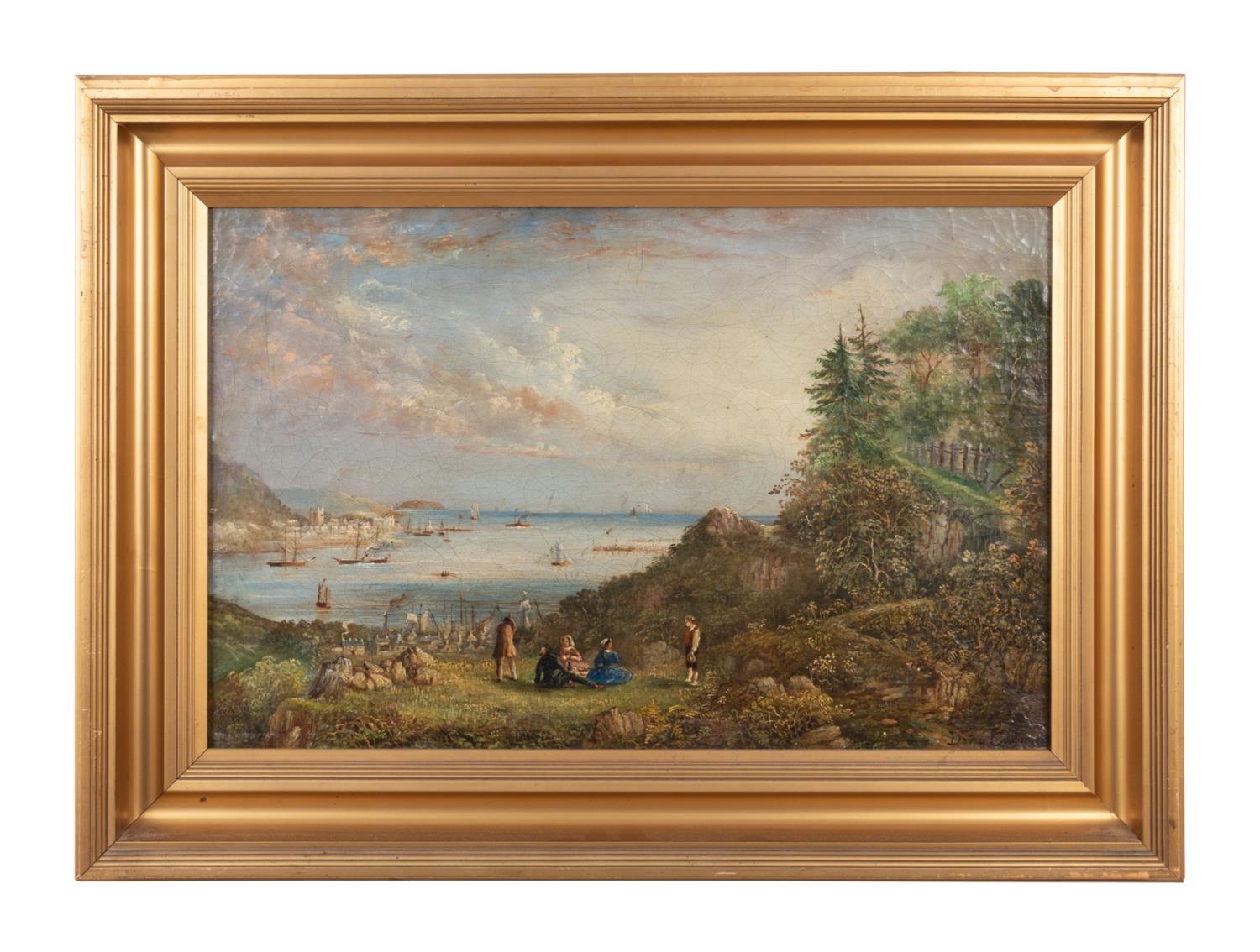 DAVID COX THE ELDER UNTITLED OIL 3cd184