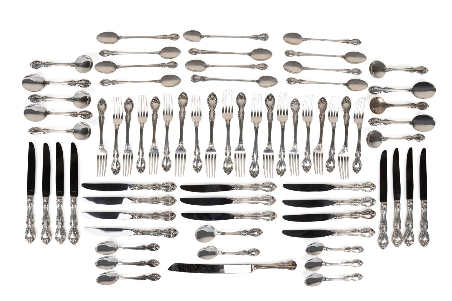 70PCS GORHAM 'MELROSE' STERLING