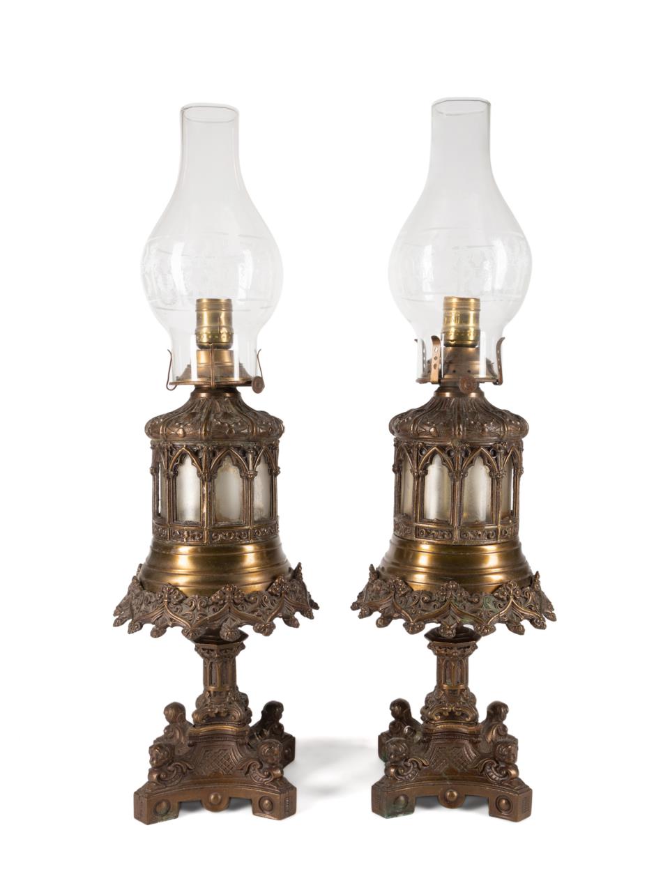 PR J.F. IDEN BRONZED GOTHIC REVIVAL