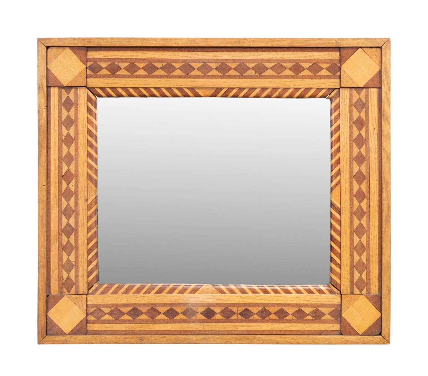 AMERICAN PARQUETRY INLAID MIRROR  3cd204