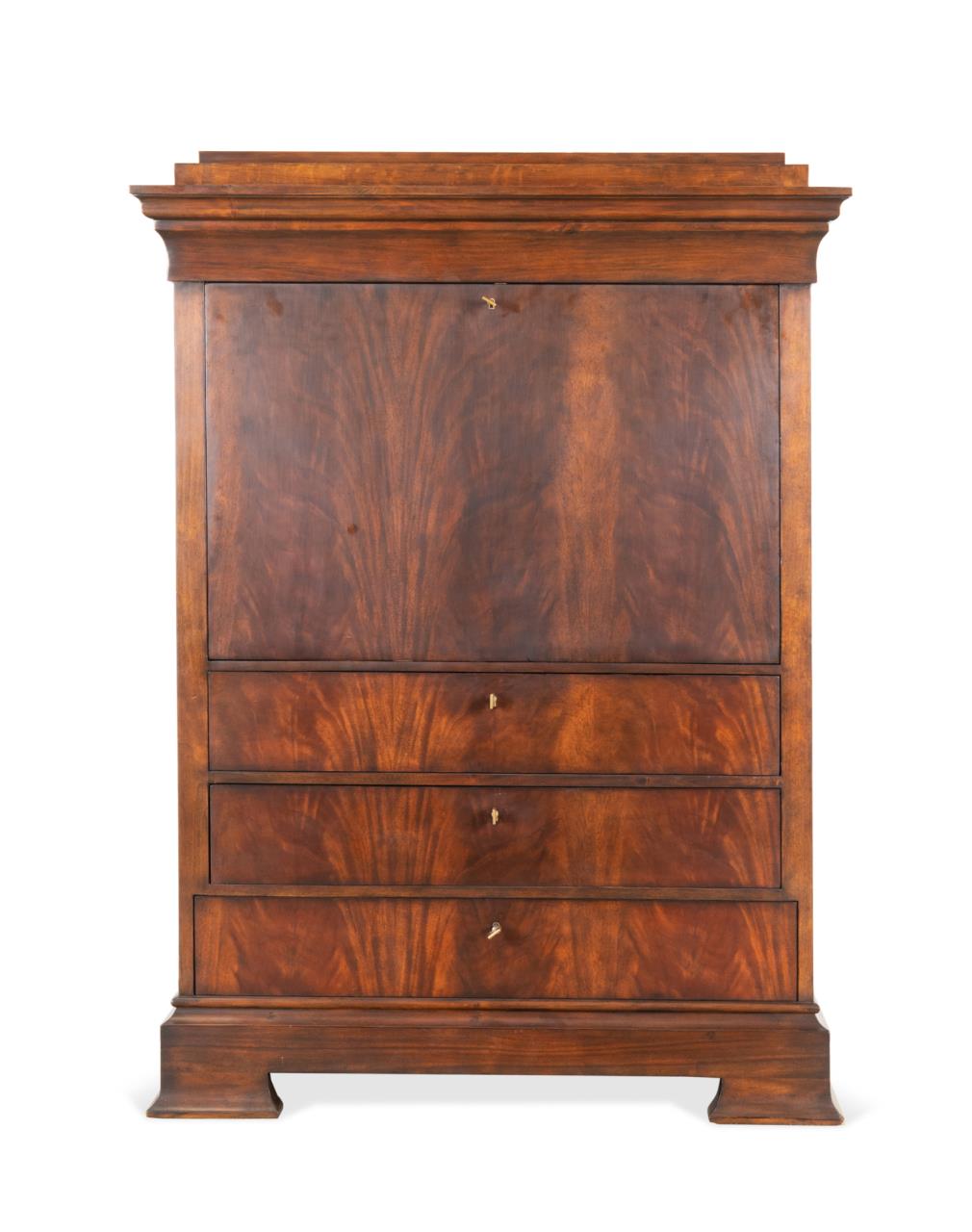 LILLIAN AUGUST MAHOGANY SECRETAIRE 3cd282