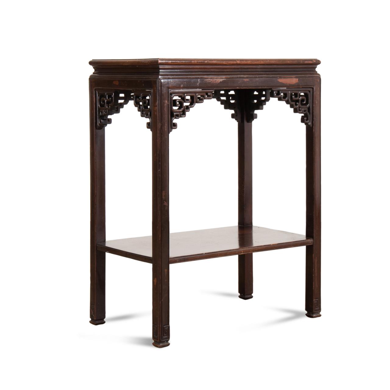 CHINESE MING STYLE HARDWOOD CONSOLE