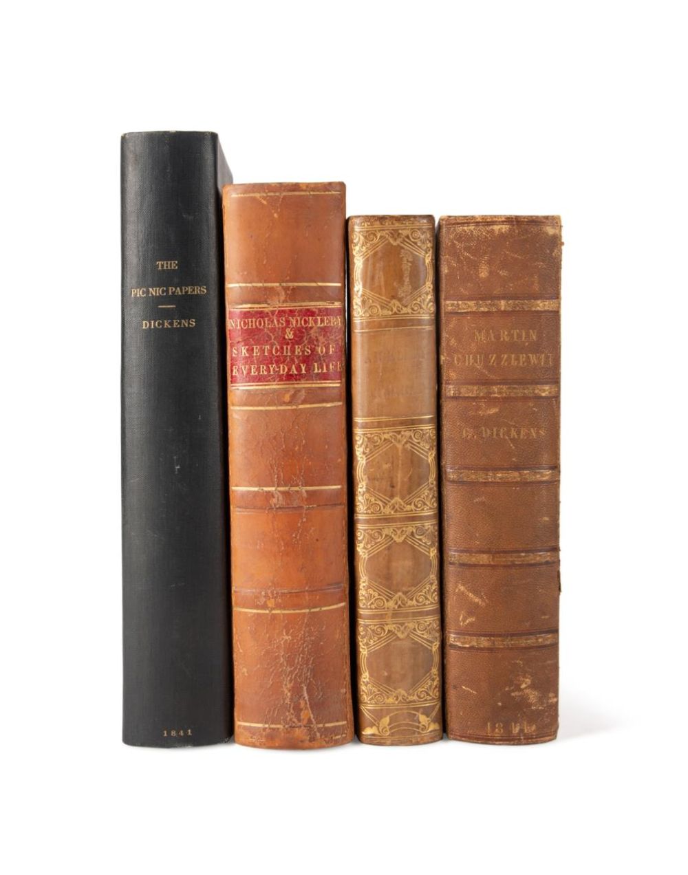 4VOL C. DICKENS BOOKS INCLUDING