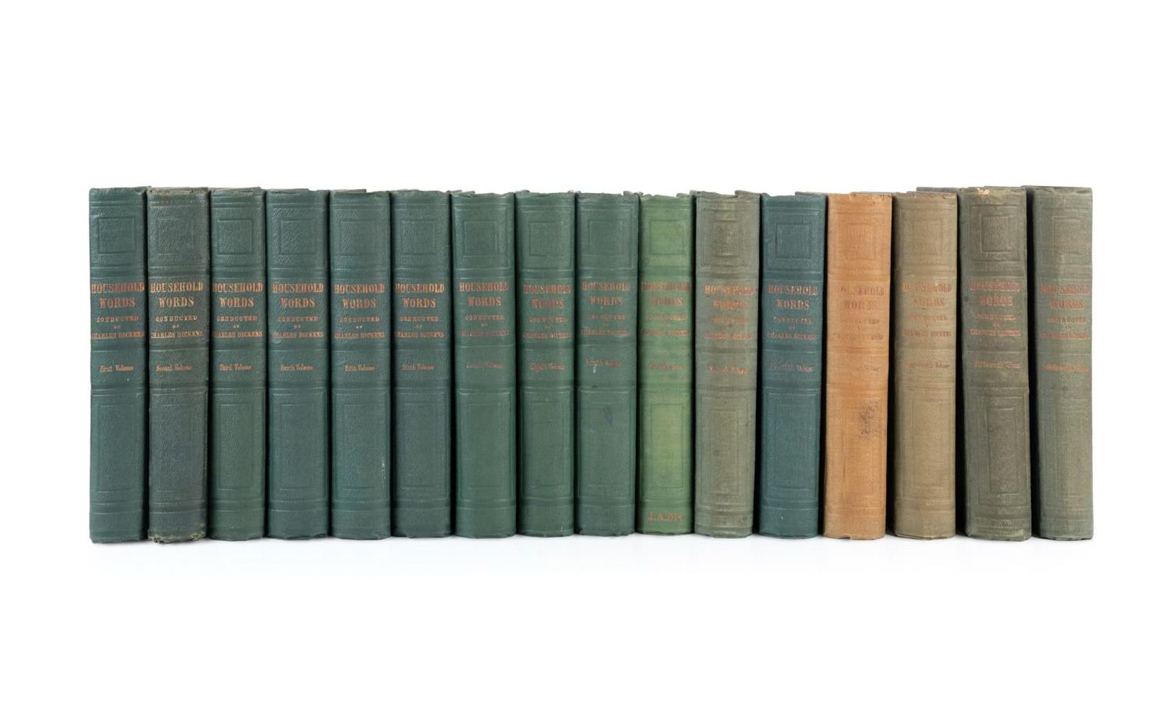 16VOL CHARLES DICKENS HOUSEHOLD 3cd4f7