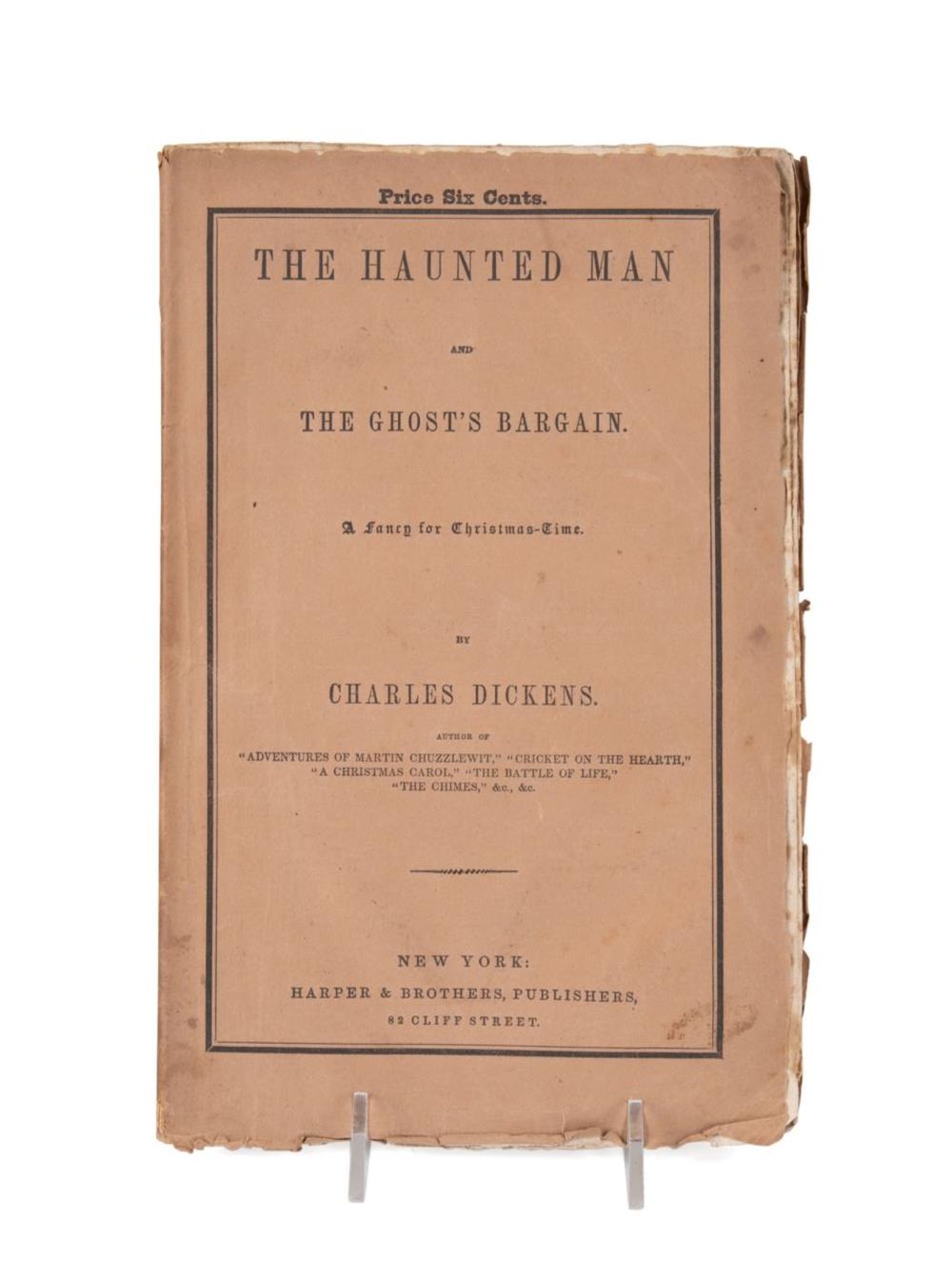 CHARLES DICKENS, THE HAUNTED MAN,