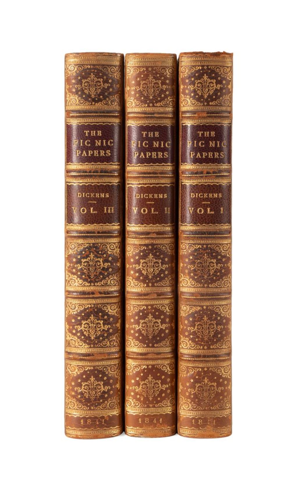 3VOL CHARLES DICKENS THE PIC NIC 3cd535