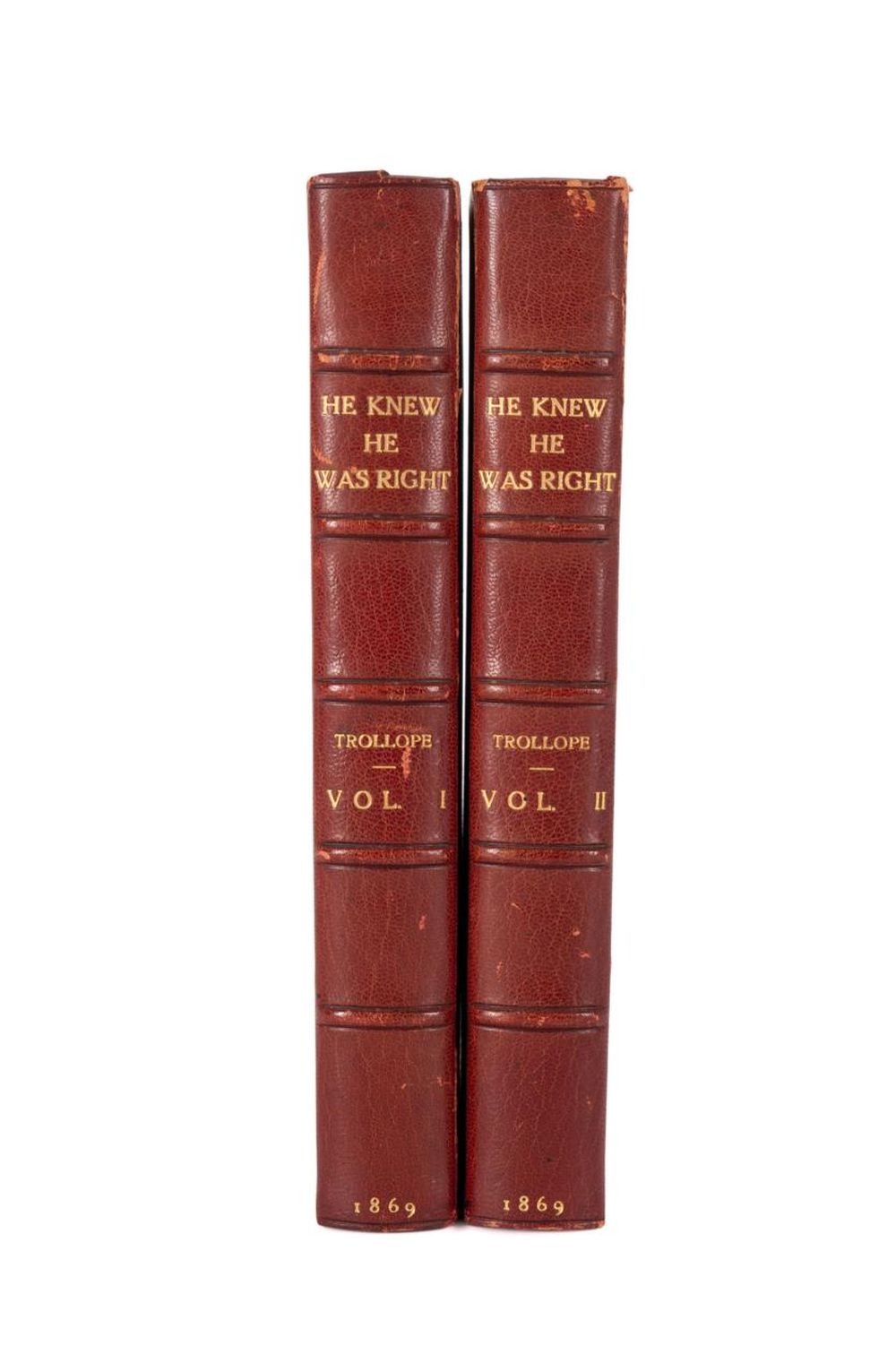 2VOL ANTHONY TROLLOPE HE KNEW HE 3cd730