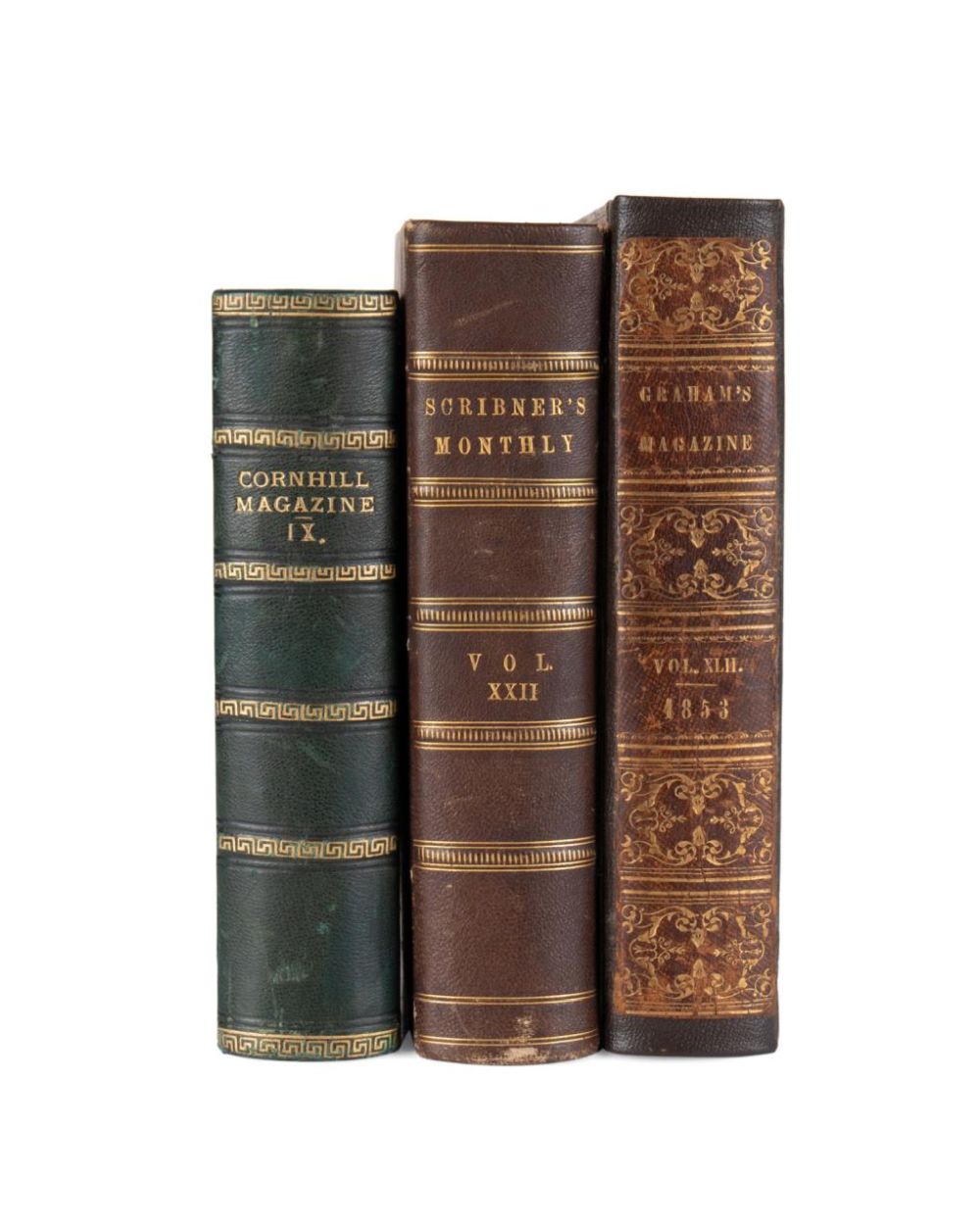 3VOL GRAHAMS, CORNHILL AND SCRIBNERS