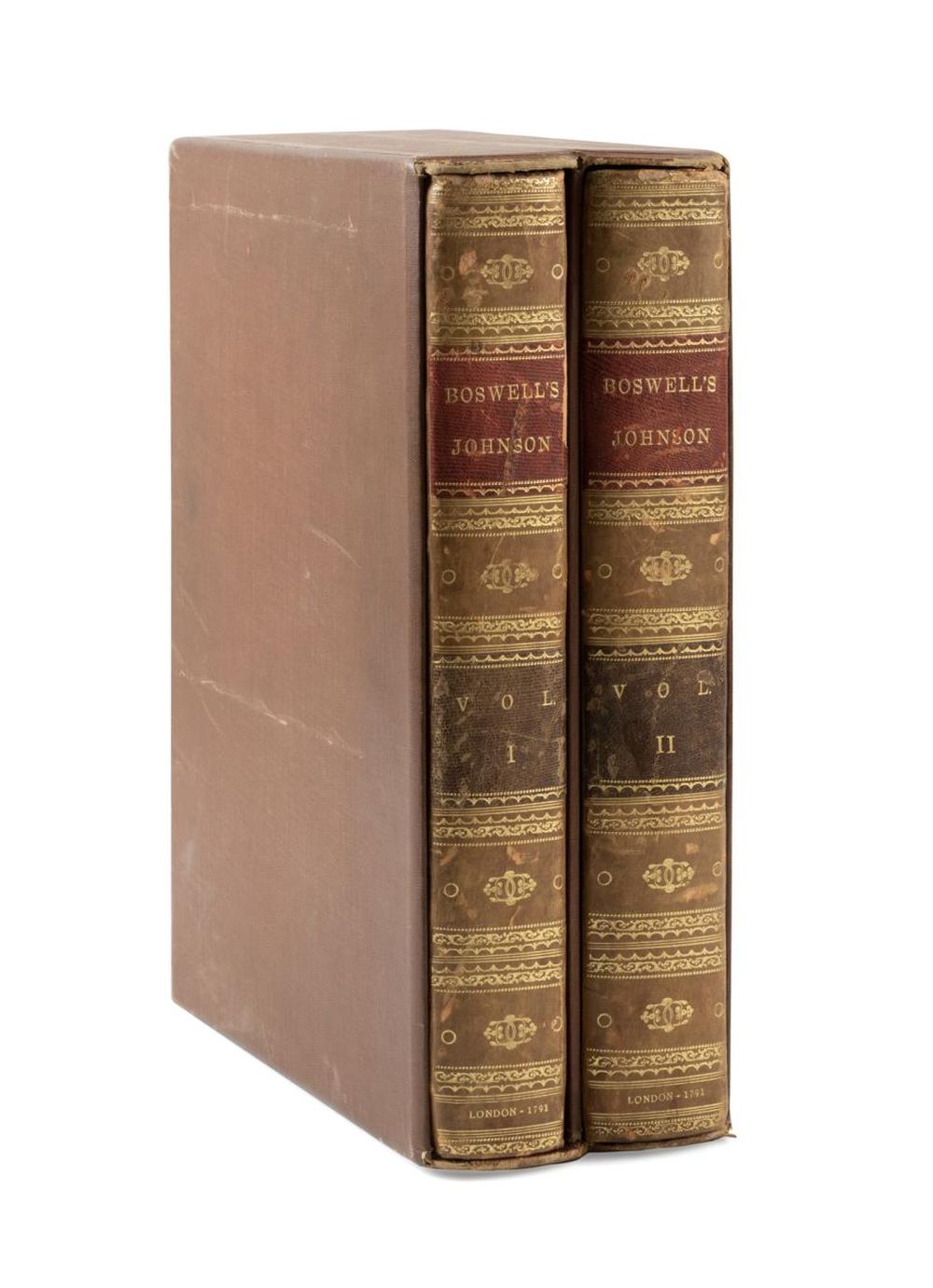 2VOL JAMES BOSWELL, LIFE OF SAMUEL JOHNSON