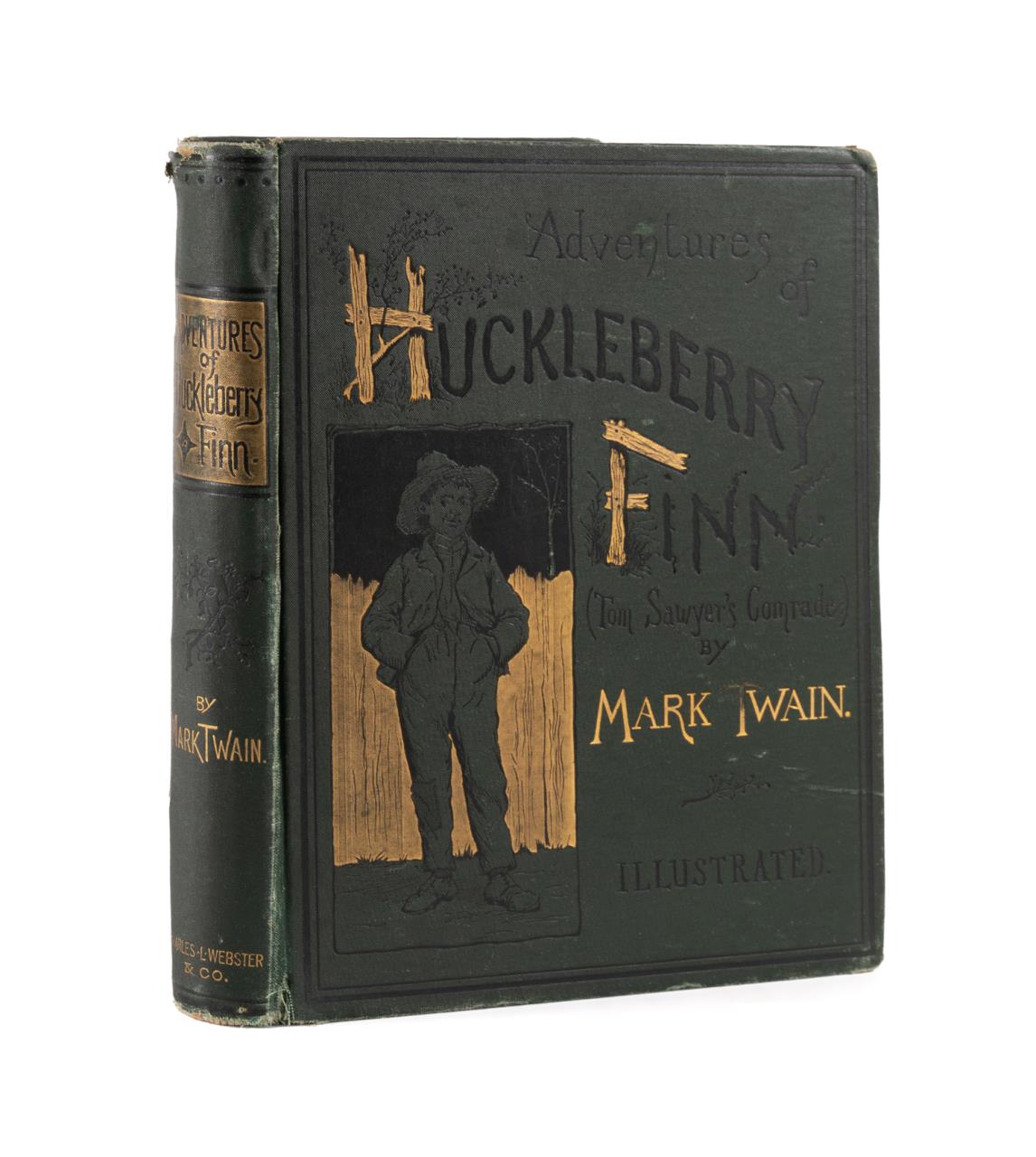 MARK TWAIN ADVENTURES OF HUCKLEBERRY 3cd779