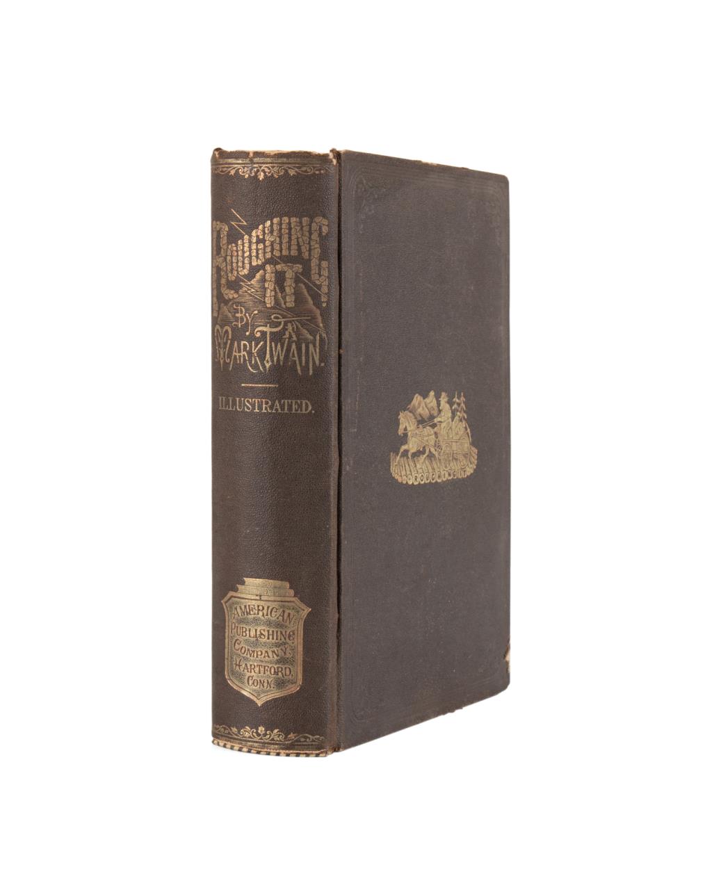 MARK TWAIN, ROUGHING IT 1ST EDITION,