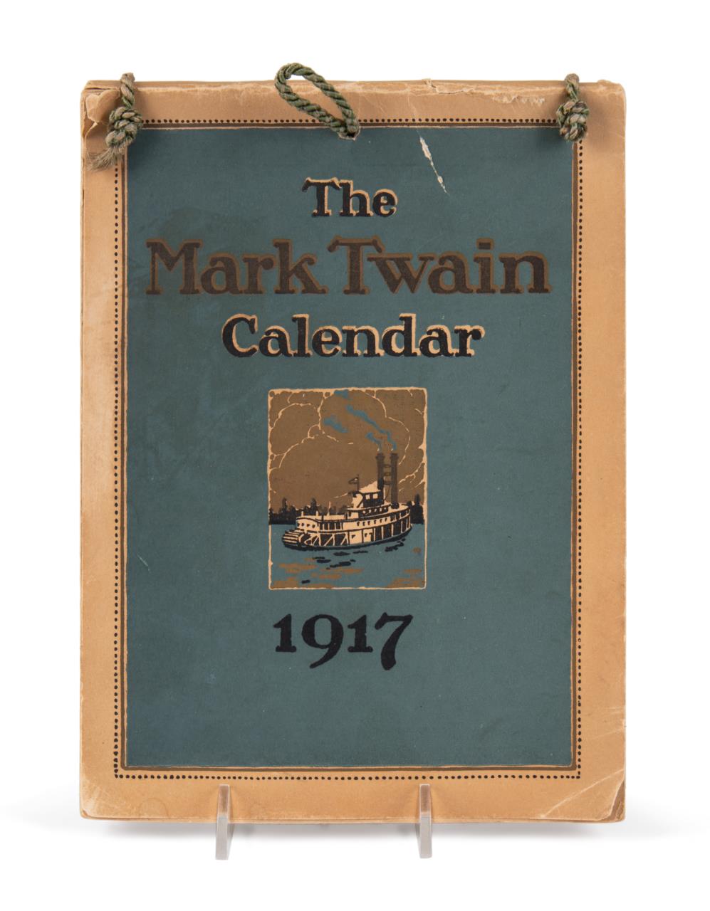 THE MARK TWAIN CALENDAR FOR 1917 The