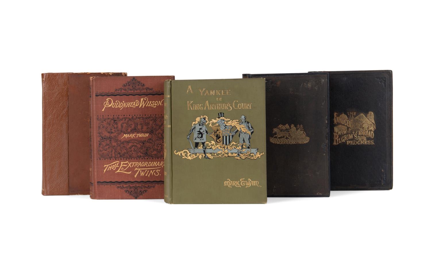 5VOL MARK TWAIN NOVELS WITH SOME 3cd7d2