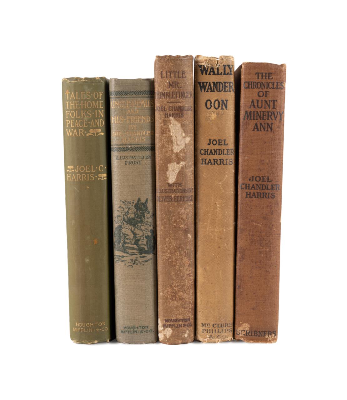 5VOL J.CHANDLER HARRIS SET OF FIVE