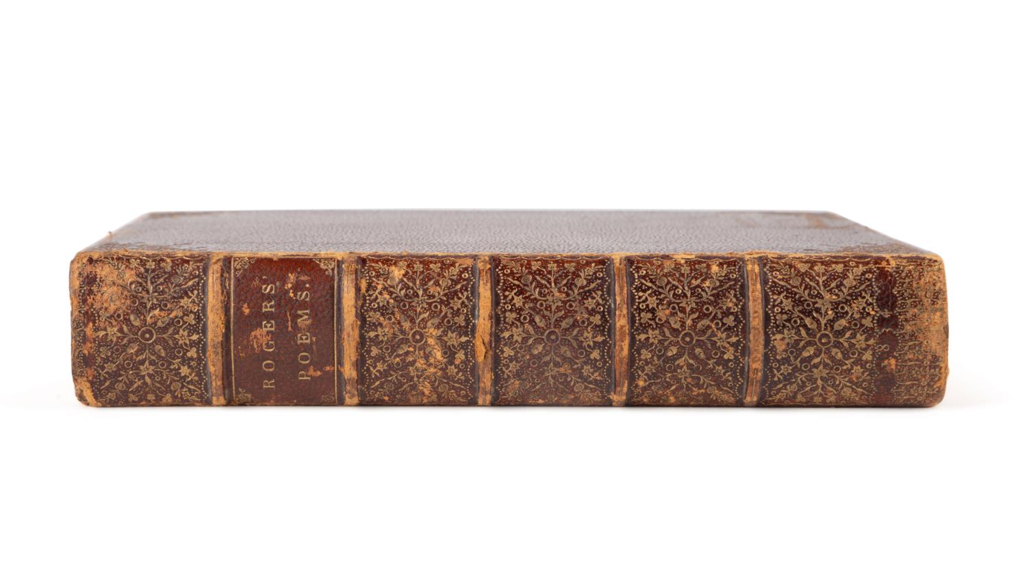 SAMUEL ROGERS, POEMS FINELY BOUND, 1834