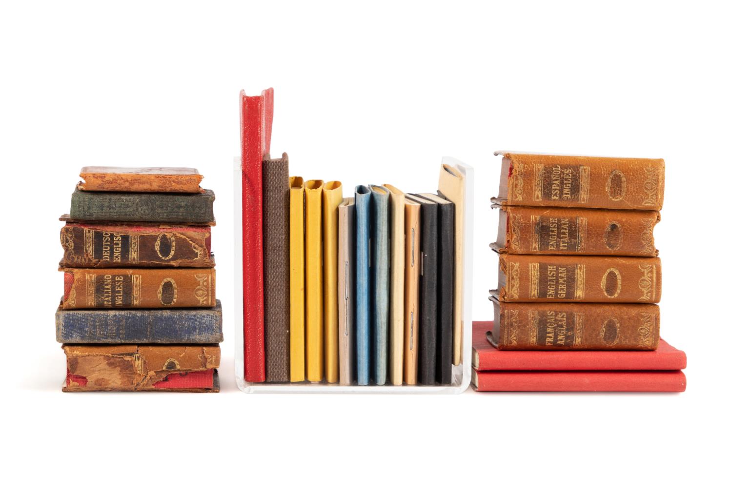 25 MINIATURE BOOKS ON ASSTD. TOPICS,