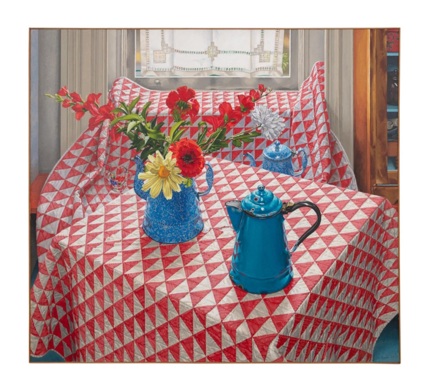 NANCY HAGIN PHOTOREALIST QUILT 3cd88e