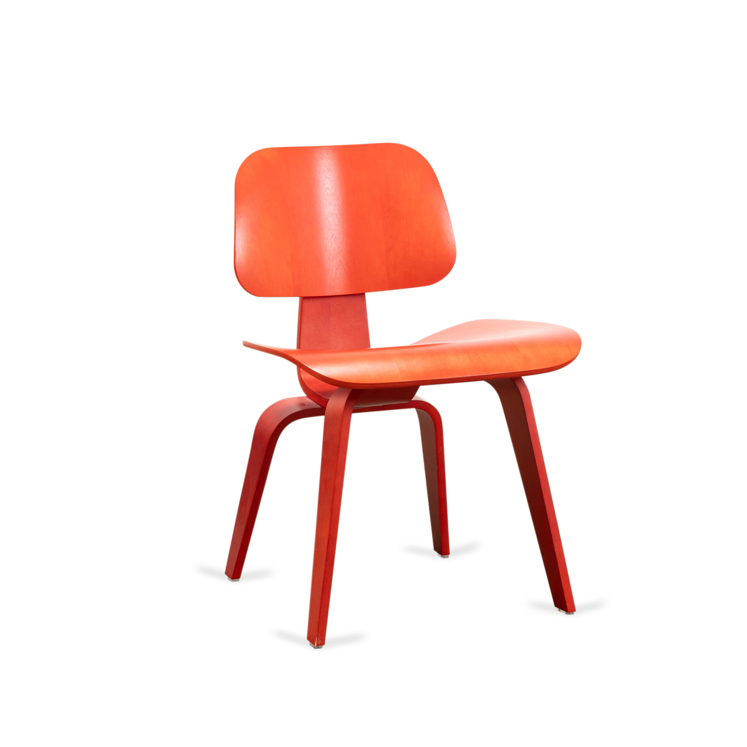EAMES FOR HERMAN MILLER RED DCW 3cd909