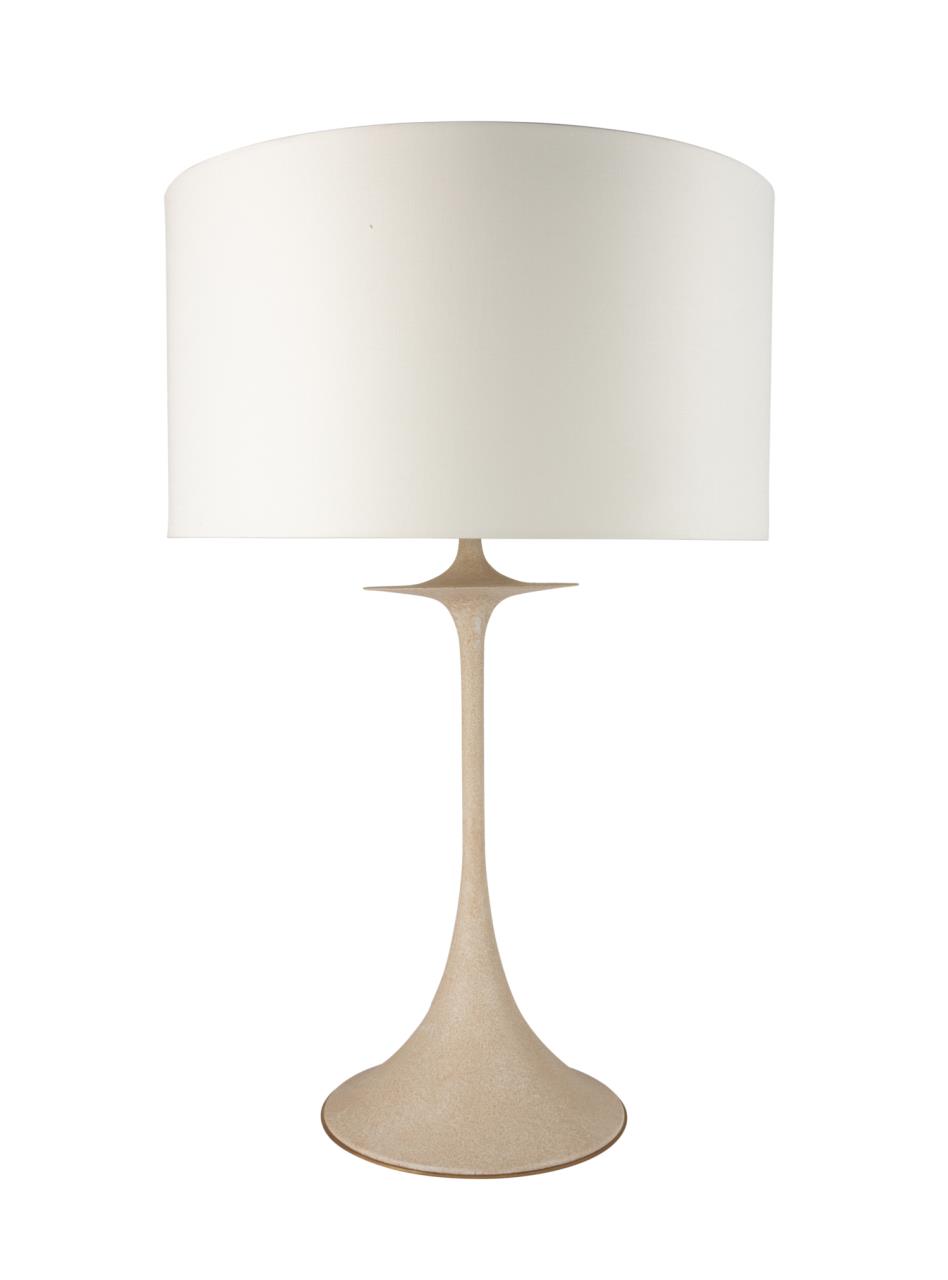 ITALIAN POWDER COATED TULIP TABLE LAMP