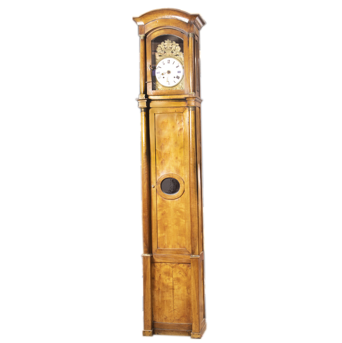 A FRENCH TALL CASE CLOCK A French
