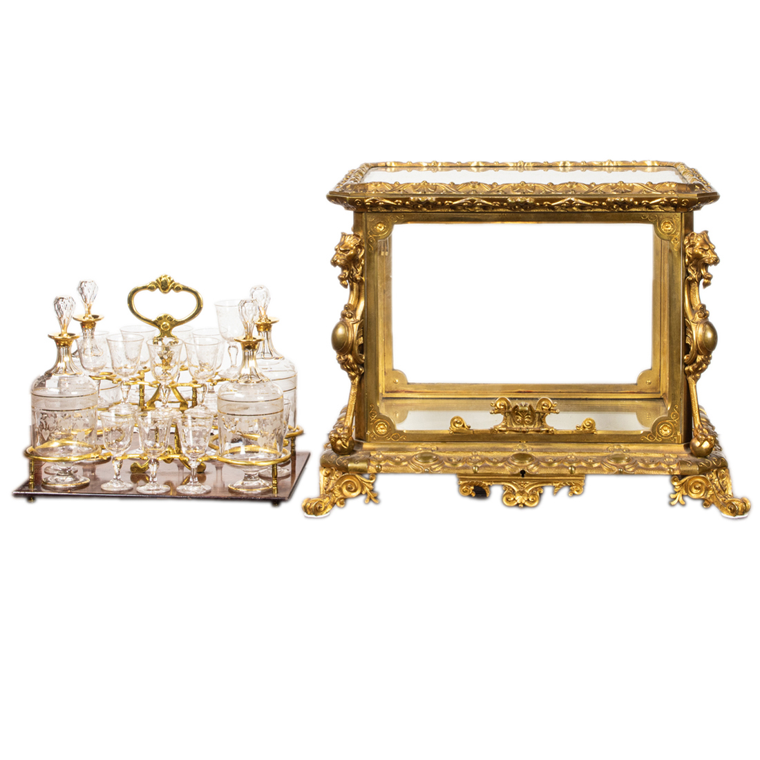 A FRENCH RENAISSANCE REVIVAL GILT BRONZE