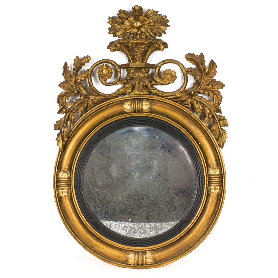 A NEOCLASSICAL GILTWOOD CONVEX 3cdd7c