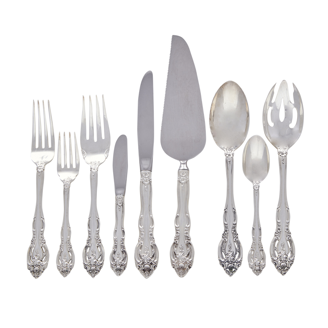 A GORHAM LA SCALA STERLING FLATWARE 3ce052