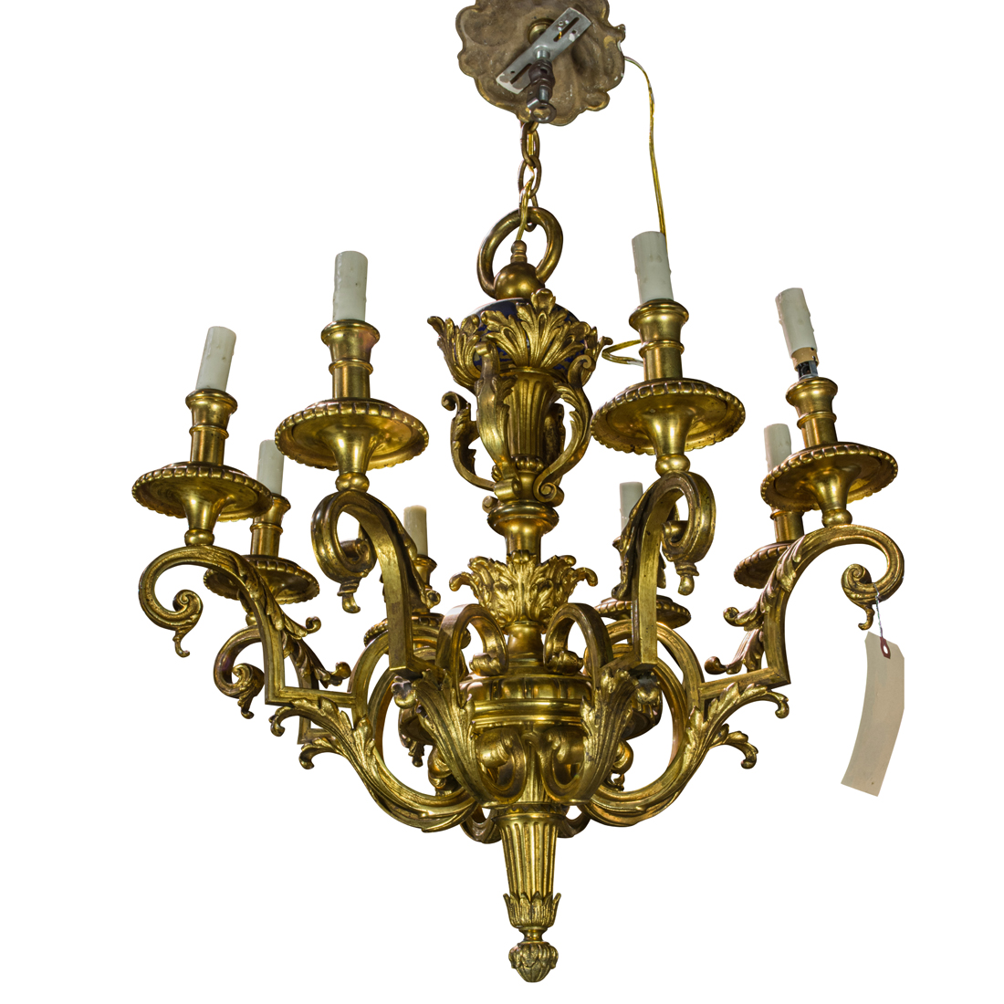 A LOUIS XV STYLE GILT BRONZE EIGHT 3ce090