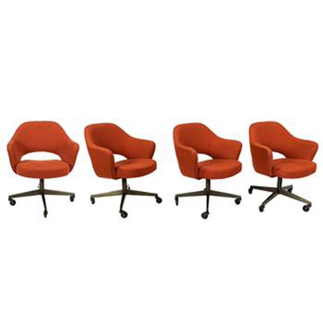 A SET OF FOUR EERO SAARINEN FOR KNOLL