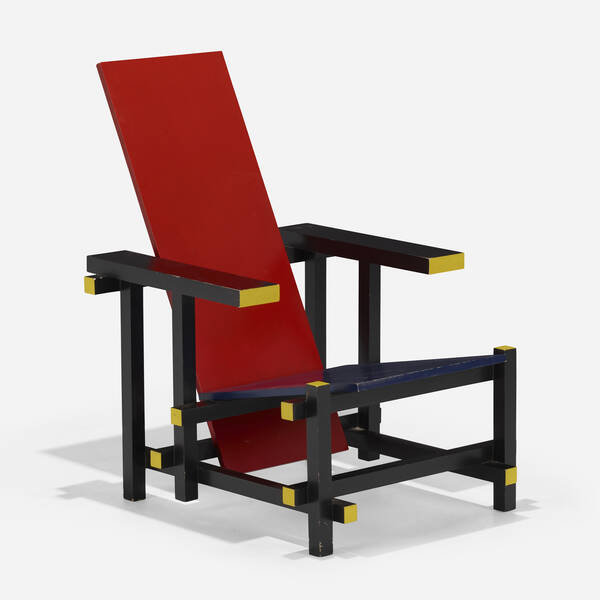 Gerrit Rietveld Red Blue chair  3cbaec